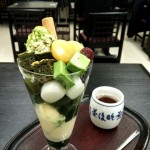 茶寮 都路里『抹茶チョコレートパフェ(立川 伊勢丹 京都展)』