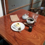 suido cafe『栗えびすカボチャのチーズケーキ』