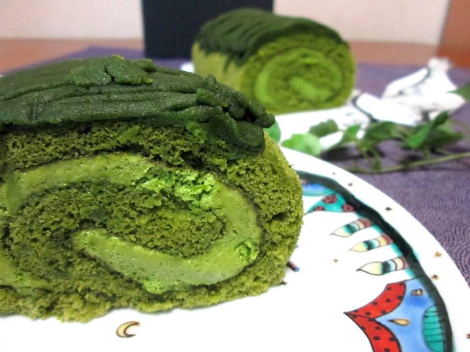 東山茶寮『宇治抹茶モンブランロールケーキ』