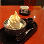 思い川茶房『自家製金時のクリーム豆かん』