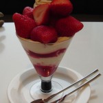 タカノフルーツパーラー本店『春苺のパフェ』『苺のダブルショートケーキ』『マロンパフェ』
