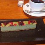 合羽橋珈琲『抹茶のチーズケーキ』