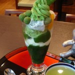 森乃園茶房『新抹茶パフェと新茶セット』