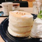 バーンサイドストリートカフェ『ホワイトスフレパンケーキ』