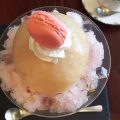 桃のパフェ 桃のパフェ