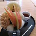 茶寮 都路里 大丸東京店『十五夜パフェ』『おいもさんパフェ』
